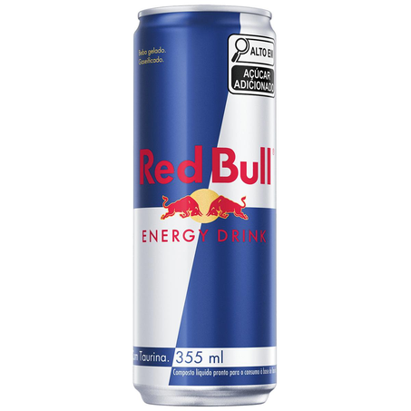 Bebida Energética Red Bull 355ml - Energy Drink - Lata