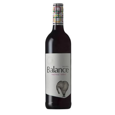 Vinho tinto pinotage e shiraz balance 750ml