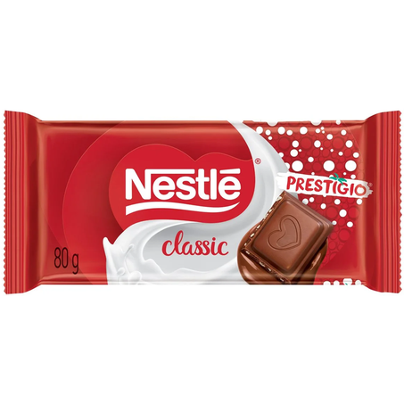 CHOCOLATE NESTLÉ CLASSIC PRESTIGIO 80G