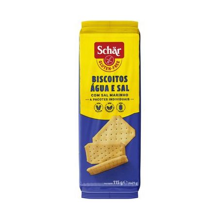 Biscoito Salgado Schar Snackers Sem Glúten Embalagem 115G