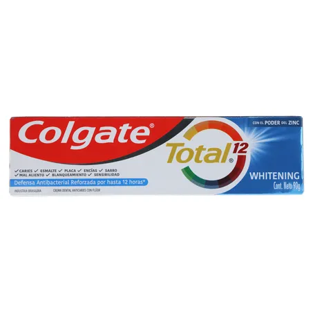 Creme Dental Colgate Total Whitening 90g 360-2