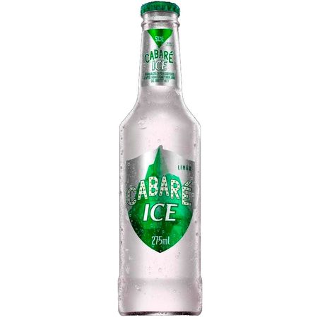 Bebida Cabaré Alcoólica Mista Ice Limão Vidro 275ml 
 