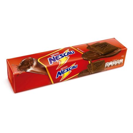 Biscoito recheado nescau nestlé 140g