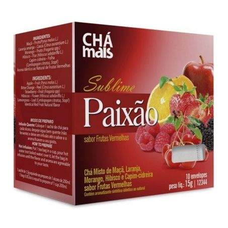 CHA MAIS PAIXAO 15G