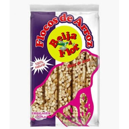 Beija flor-flocos de arroz 100g