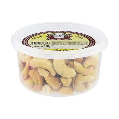 Castanha-de-caju Casa Dos Cereais Pote 130G
