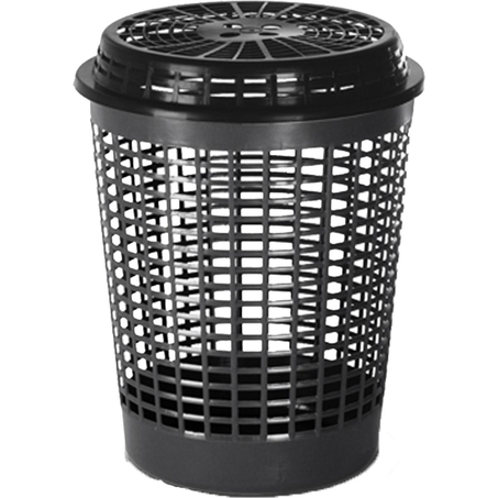 Cesto Recycle Plasvale 55 Litros - Preto