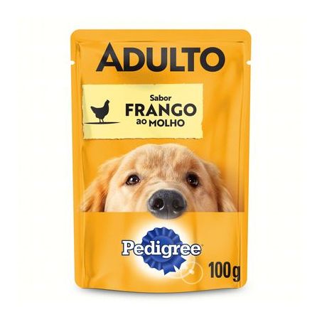 Ração Úmida Para Cães Adultos Pedigree Frango 100G