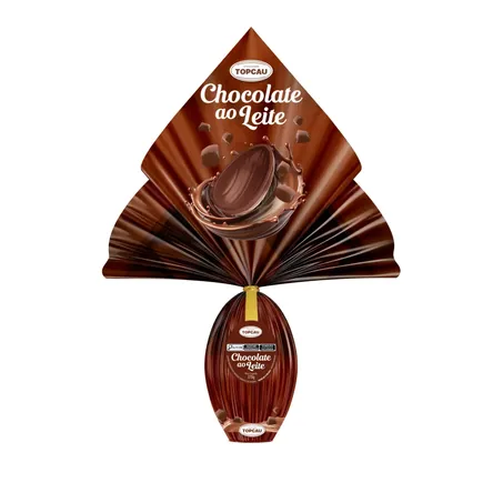 Ovo Pascoa Topcau 370g  Ao Leite Miniovos