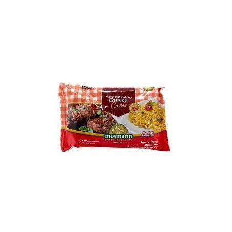 Massa caseira instantânea mosmann carne suave dinossauros 47g