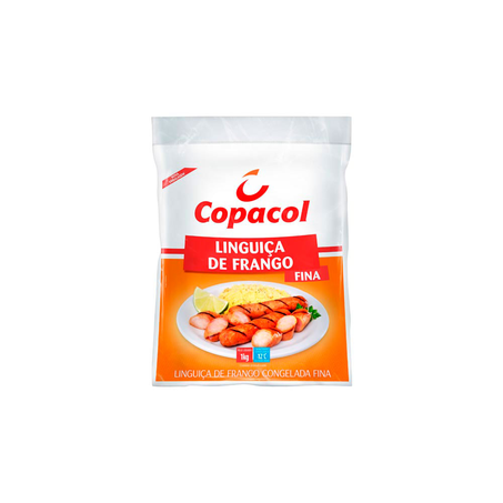 Linguiça de Frango Copacol Fina Congelada 800G