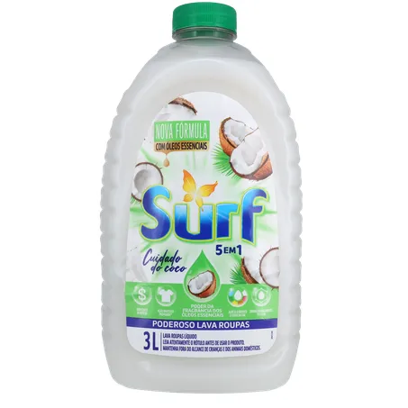Lava Roupas Líquido Surf Coco 3l 360-0