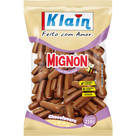 Biscoito klain mignon choc.leite 180g