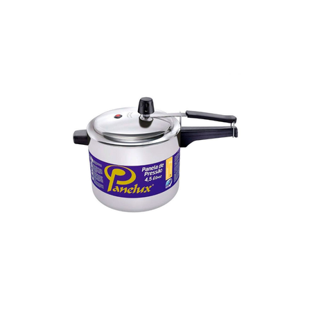 Panela de Pressão Alumínio Polido Panelux 4,5L