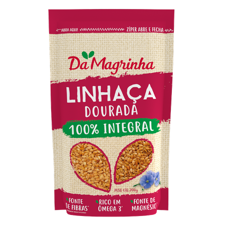 LINHAÇA DA MAGRINHA 200G DOURADA