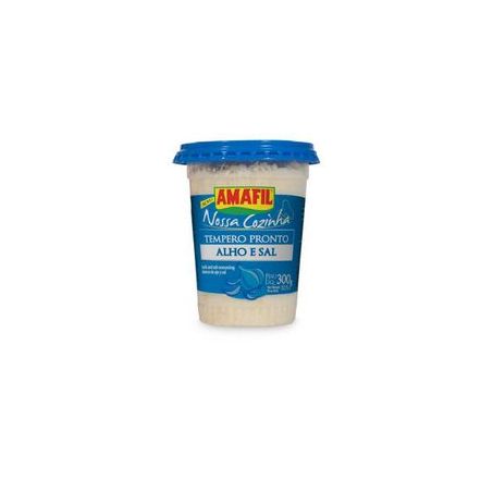 TEMPERO AMAFIL COMPLETO ALHO E SAL 300G 