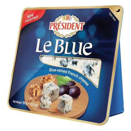 
Queijo President le blue 100g