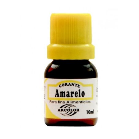 CORANTE BRAVINE 10ML AMARELO