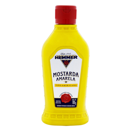 Mostarda Hemmer 700g - Amarela