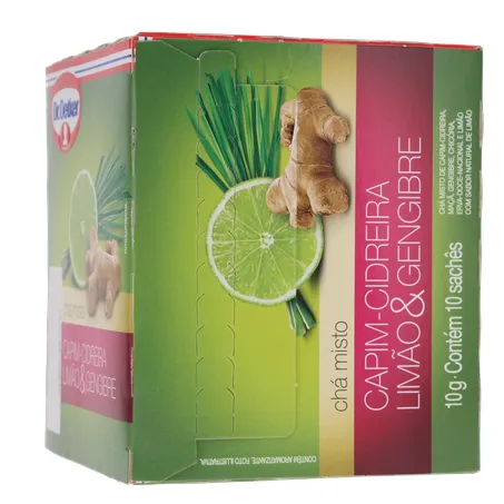 Chá Dr Oetker Cidreira e Limão/Gengibre C/10 Sachês 360-16