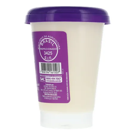 Requeijão Cremoso Lac Lelo Zero Lactose Copo 200G 360-13