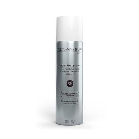 DESODORANTE GIOVANNA BABY 150ML AERO 72HS SILVER