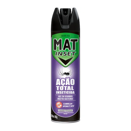 INSETICIDA MAT INSET AÇÃO TOTAL 270ML