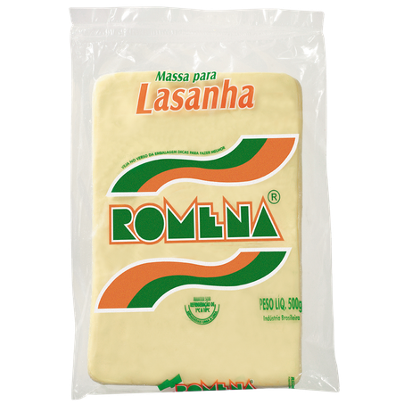 Massa para lasanha romena 500g