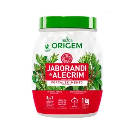 Creme Pentear Origem 1kg Jaborandi e Alecrim