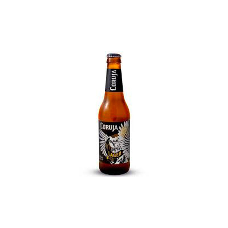 Cerveja Coruja Lager Long Neck 355Ml