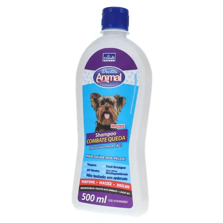 Shampoo Dr Animal 500ml Combate Queda 360-2