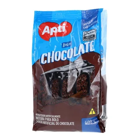 Mistura para Bolo de Chocolate Apti Sachê 400G 360-1
