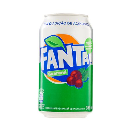 Refrigerante guaraná fanta zero lt 350ml