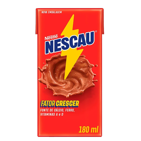 BEBIDA LÁCTEA NESCAU NESTLÉ 180ML