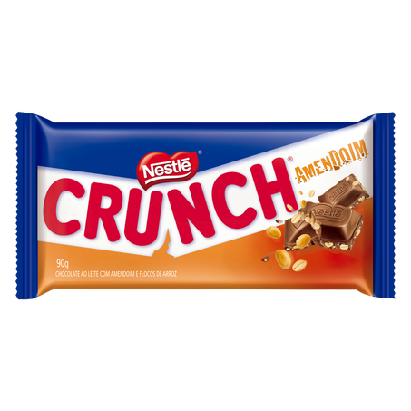Chocolate nestle crunch amendoim 90g