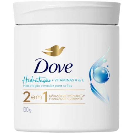 Creme tratamento dove 500g hidratacao 2 em 1