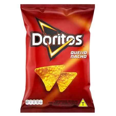 Salgadinho elma chips doritos queijo nacho 84g