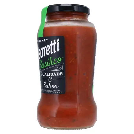 Molho De Tomate Salsaretti Gourmet Basilico 500g 360-6