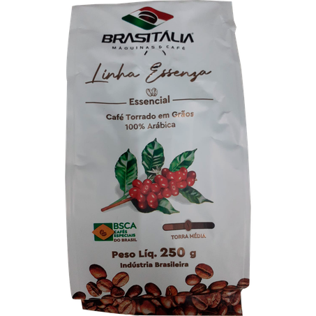 Cafe grãos brasitalia linha essenza paco
