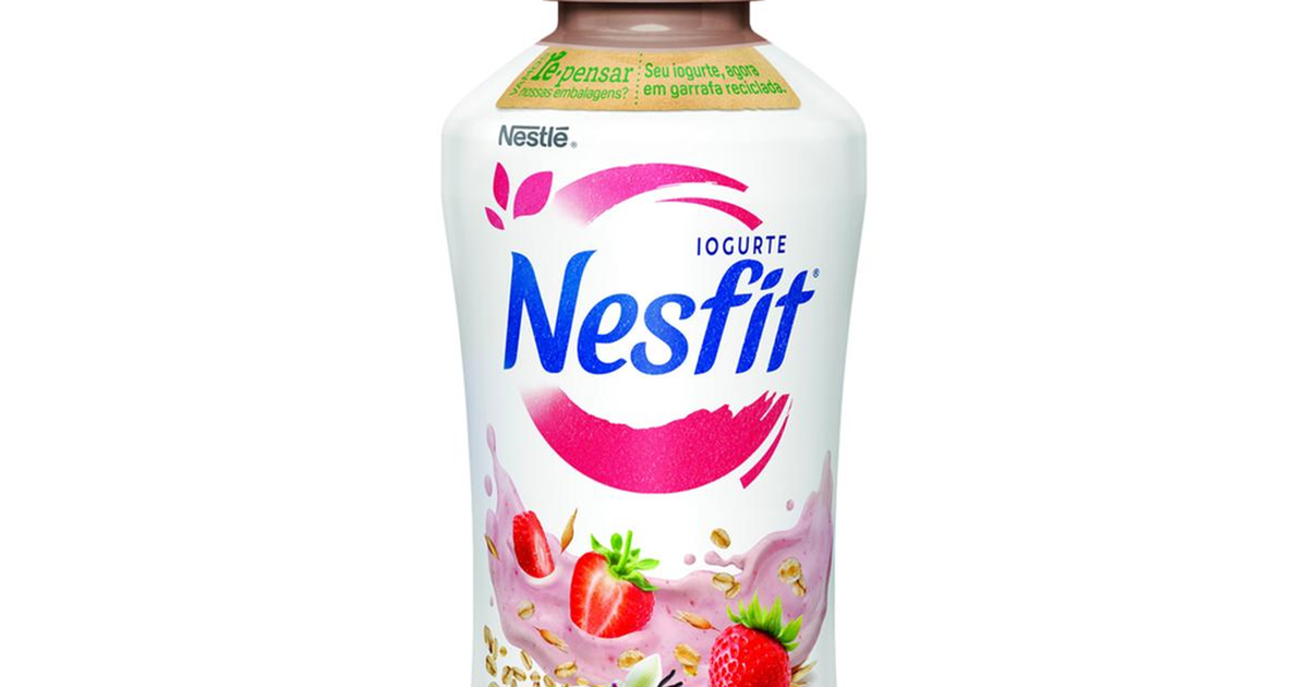 Fittness　泡4500ml 3本 Iogurte Nesfit 850g - Desnatado - Zero Lactose - Aveia, Baunilha e