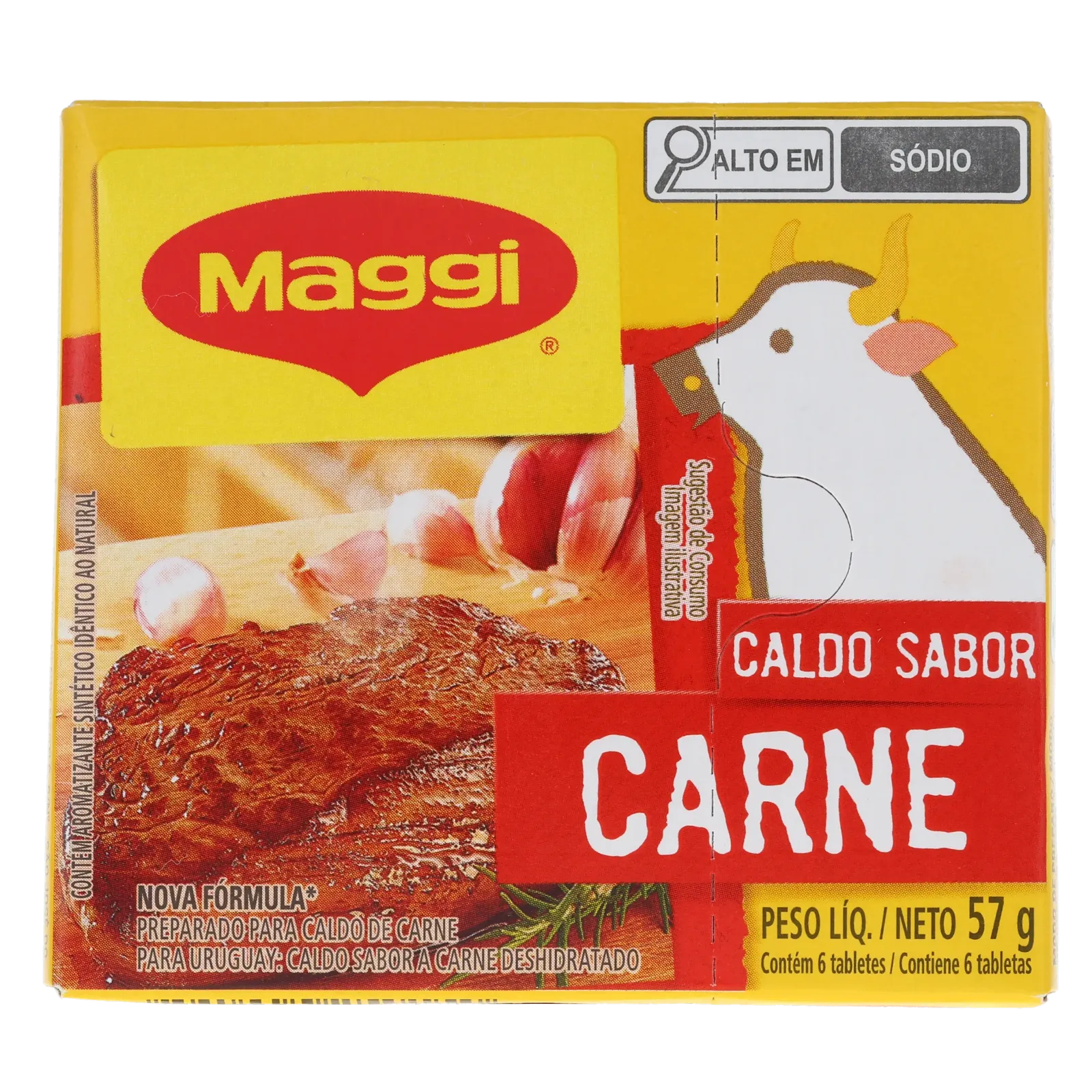 Caldo Maggi 57g - Carne