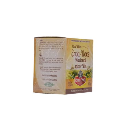 Chá Chileno Erva-Doce-Nacional e Mel Caixa com 10un - 10gr 360-51