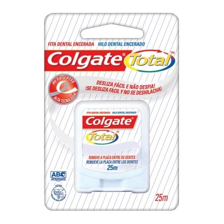 Fio dental colgate encerada 25m#