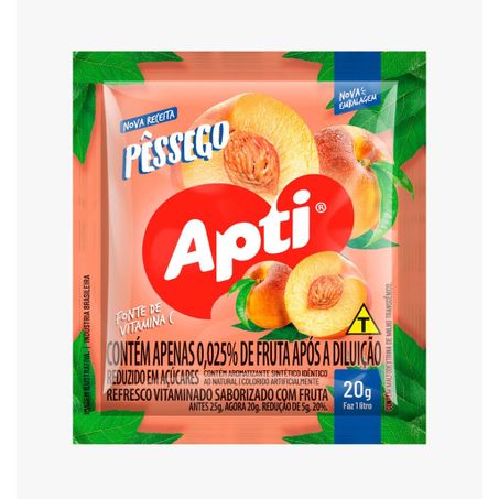 Refresco pessego apti 20g