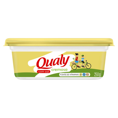 Margarina Qualy 250g - Com Sal
