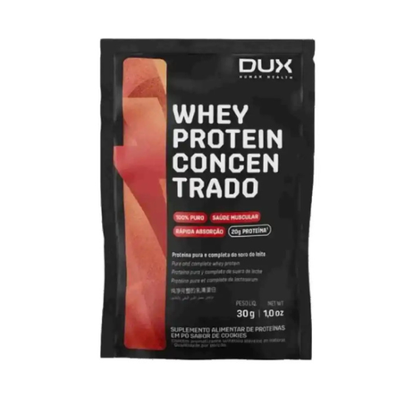 WHEY PROT DUX 30G CONCENTR SACHE MORANGO