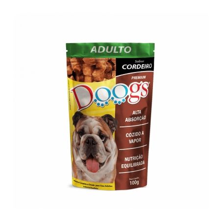 RACAO DOOGS 100GR SC CORDEIRO