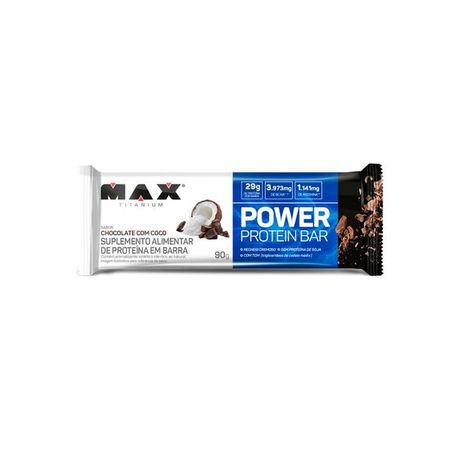 POWER PROTEIN BAR MAX TIT 90G CHOC/COCO