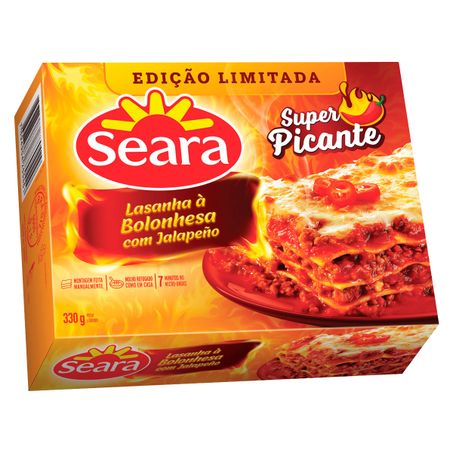 Lasanha bolonhesa com jalapeño seara