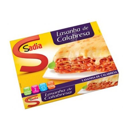 Lasanha sadia calabresa 600g